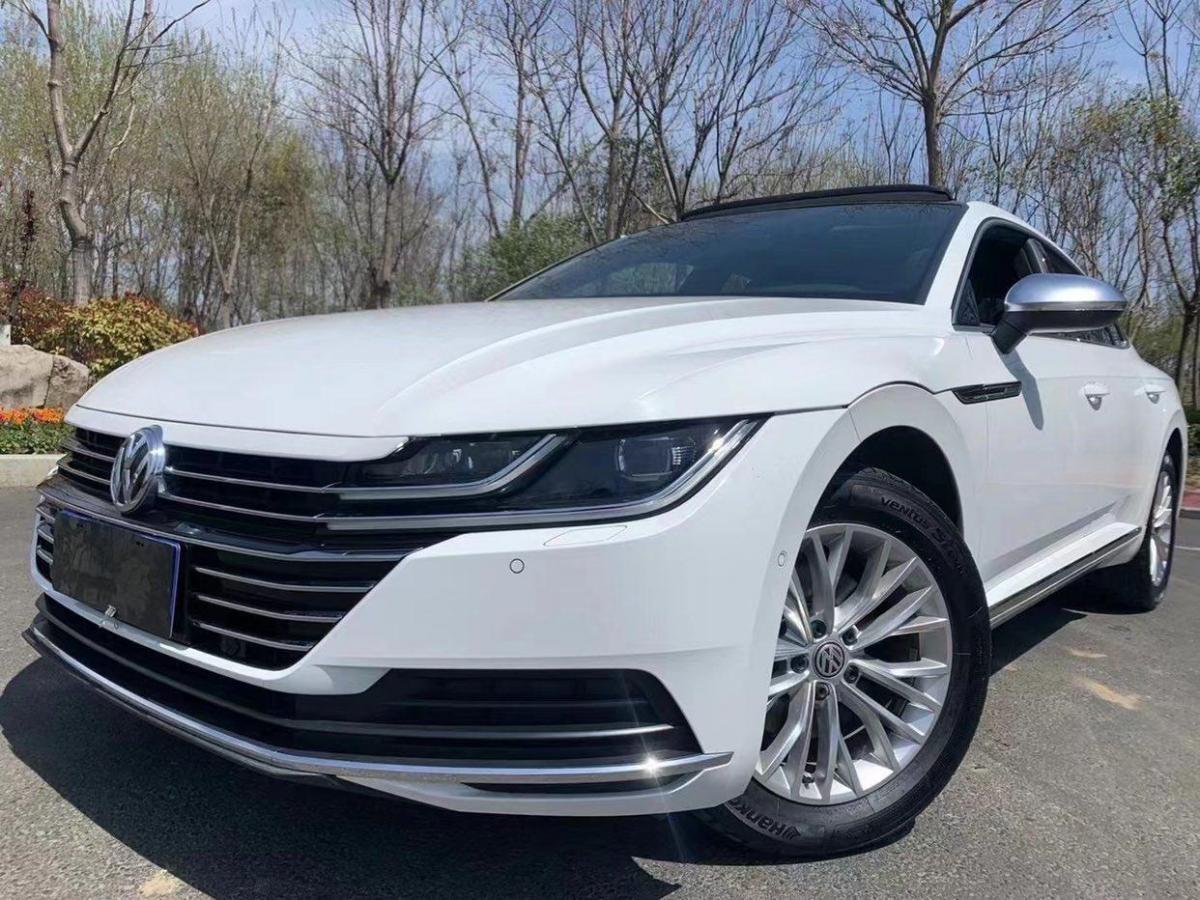 宿迁2020年6月大众一汽大众cc2020款330tsi魅颜版国vi白色自动档