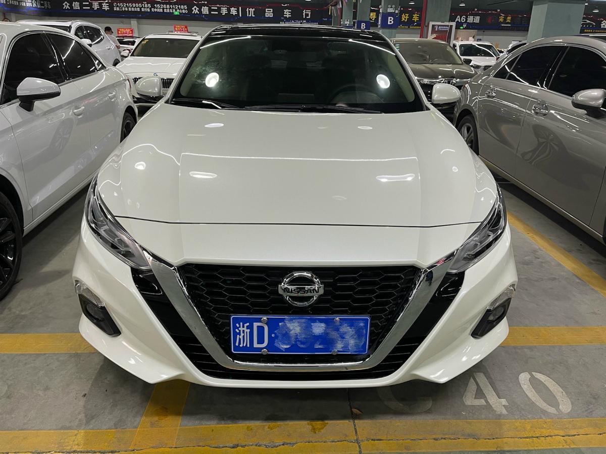 绍兴2021年2月日产天籁白色自动档