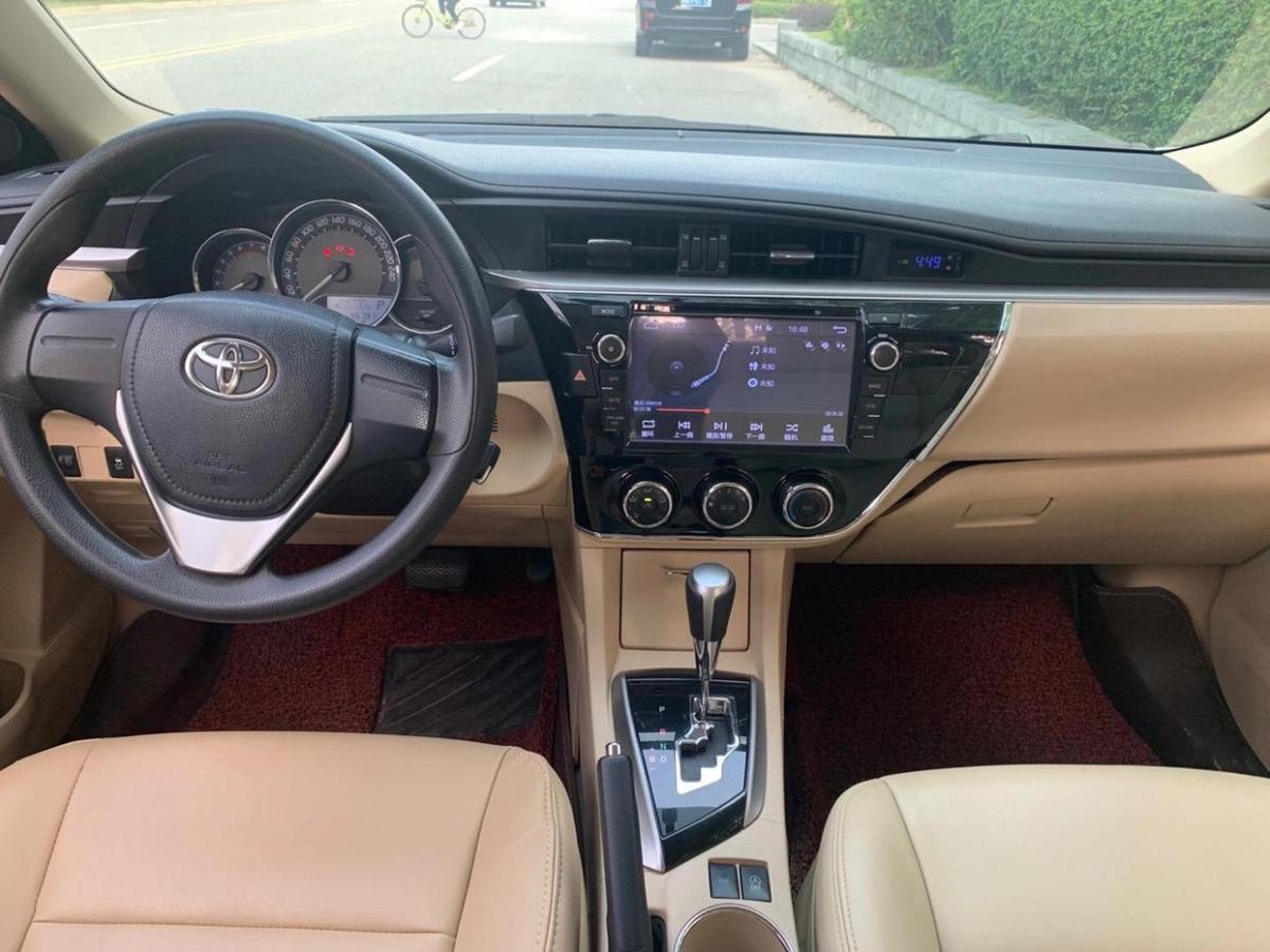 【茂名】2017年3月 丰田 卡罗拉 2017款 1.2t cvt gl 自动档