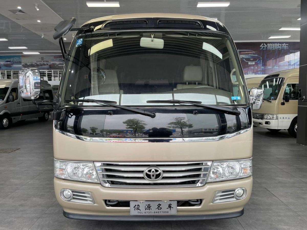 【长沙】2013年2月 丰田-柯斯达 17座考斯特豪华客车 手动挡