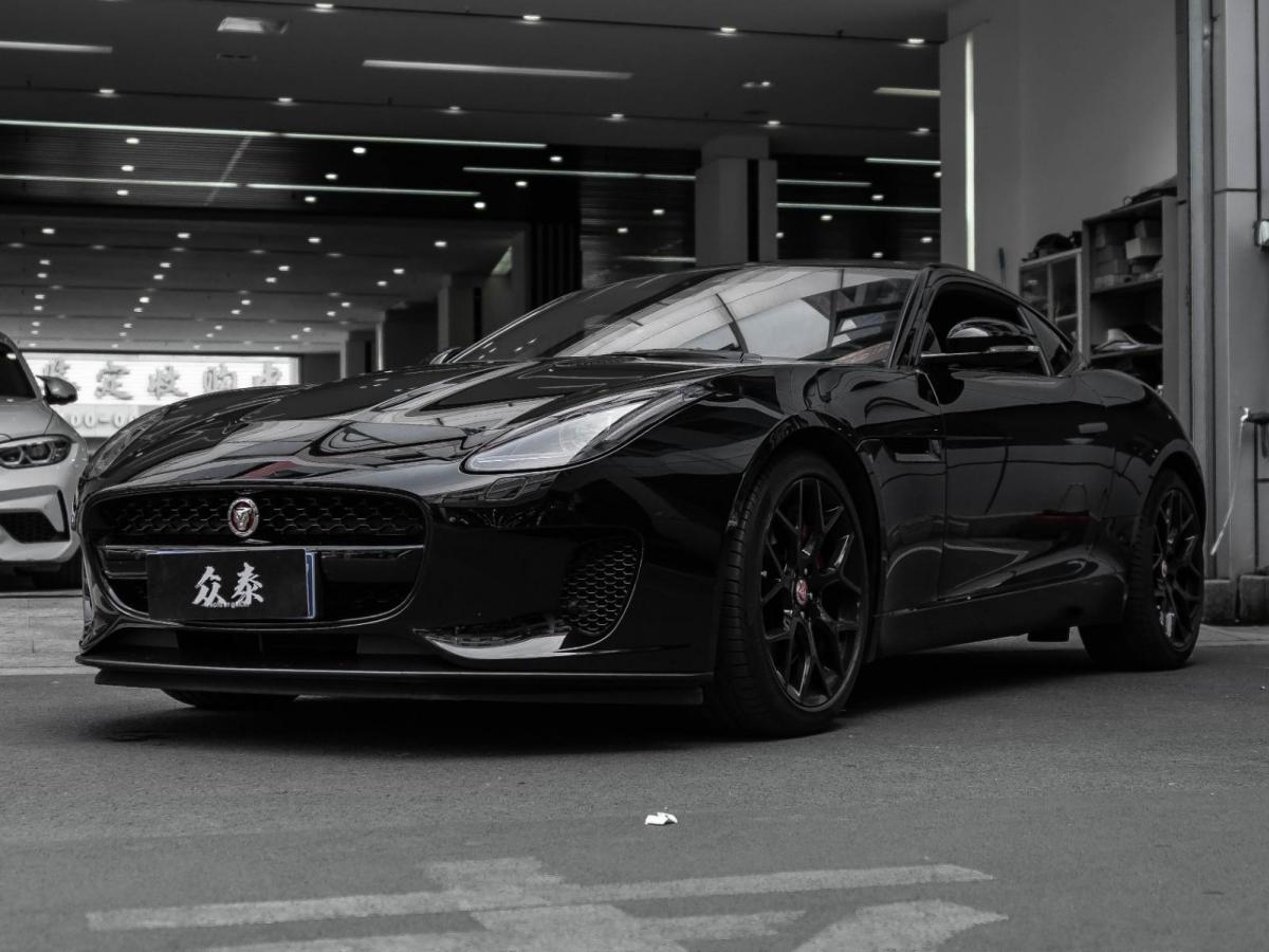 【苏州】2018年1月 捷豹f-type 2018款 3.0t 硬顶版 黑色 自动档
