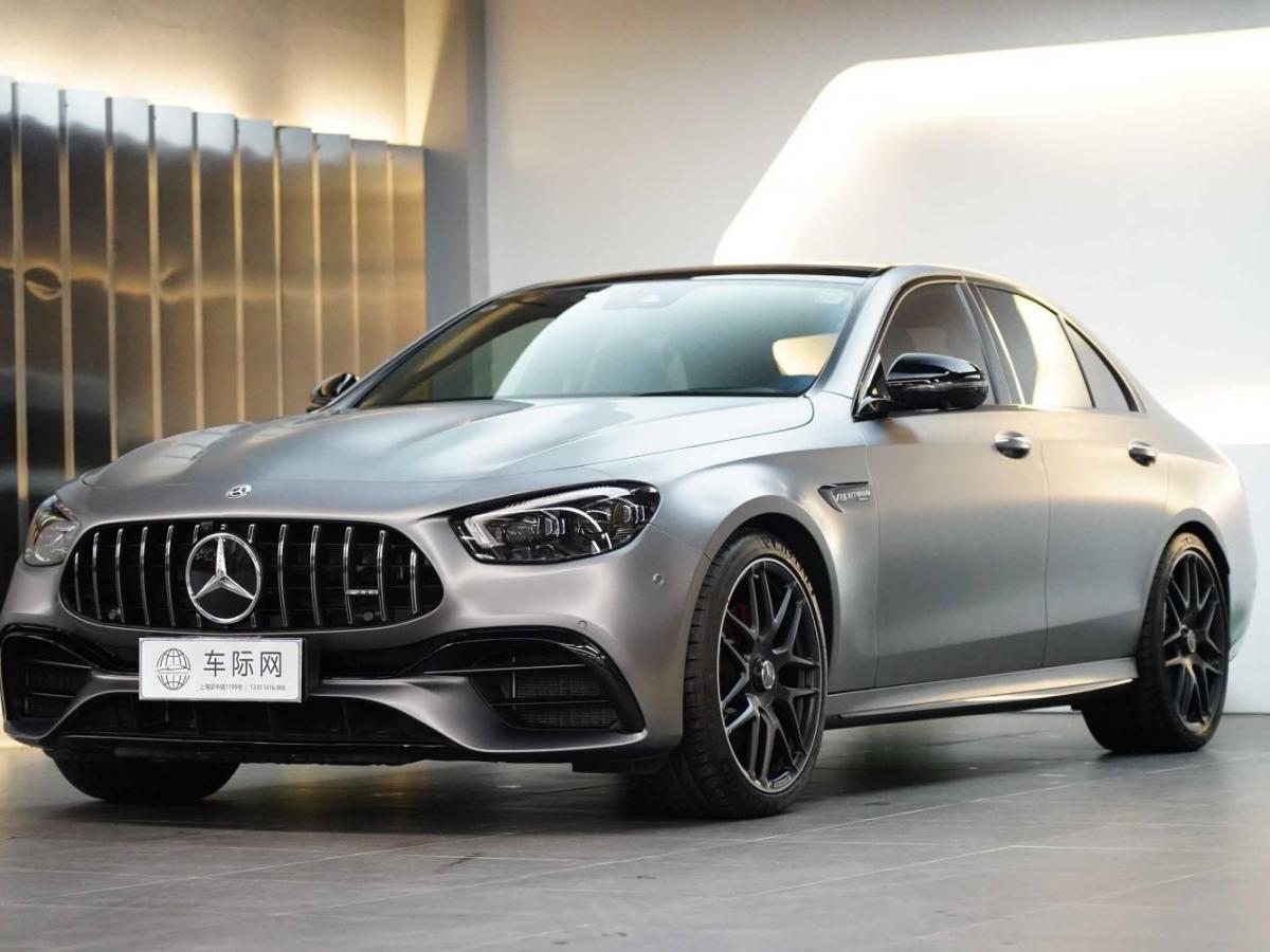 上海2021年3月奔驰奔驰e级amg2021款amge63s4matic灰色自动档