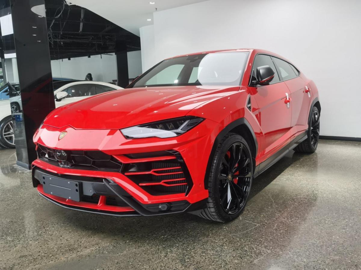 上海2021年1月兰博基尼urus2021款40tv8红色自动档