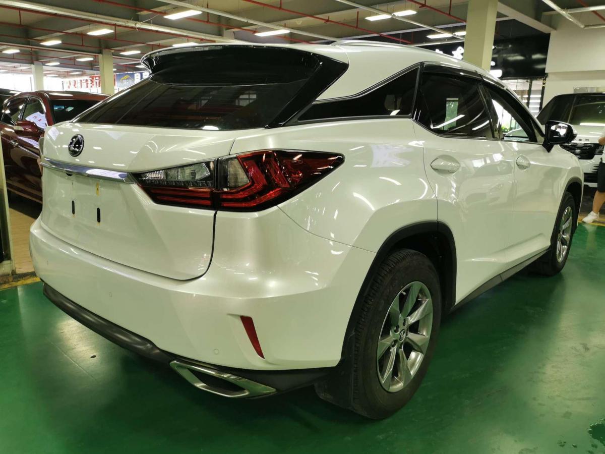 济南2019年6月雷克萨斯rx2020款300两驱精英版国v白色手自一体