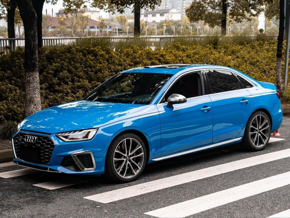 【苏州】2021年1月 奥迪s4 2020款 s4 3.0tfsi 蓝色 自动档