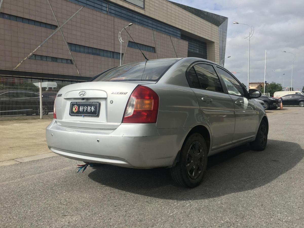 现代 雅绅特 2009款 1.4手动舒适导航型图片