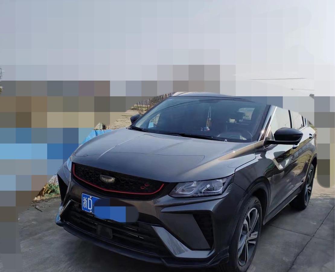 绍兴2021年12月吉利缤越2021款14tdct钻石版灰色自动档