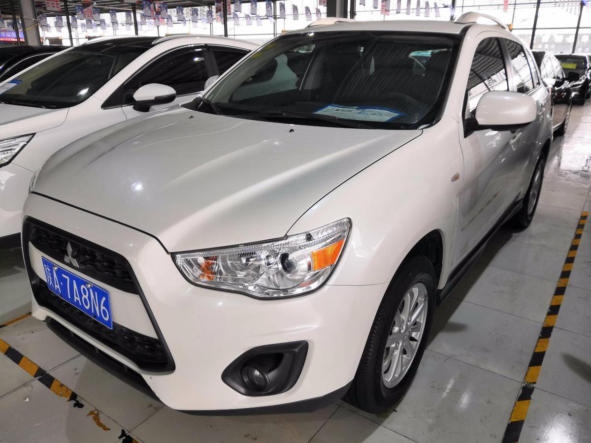 辽源2014年10月三菱劲炫asx2013款16l手动两驱标准版白色手动挡