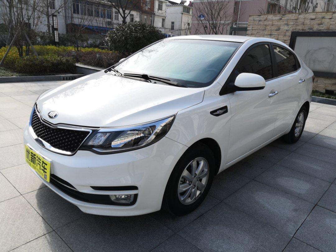 泰州2016年07月起亚k2三厢14latgls白色自动档