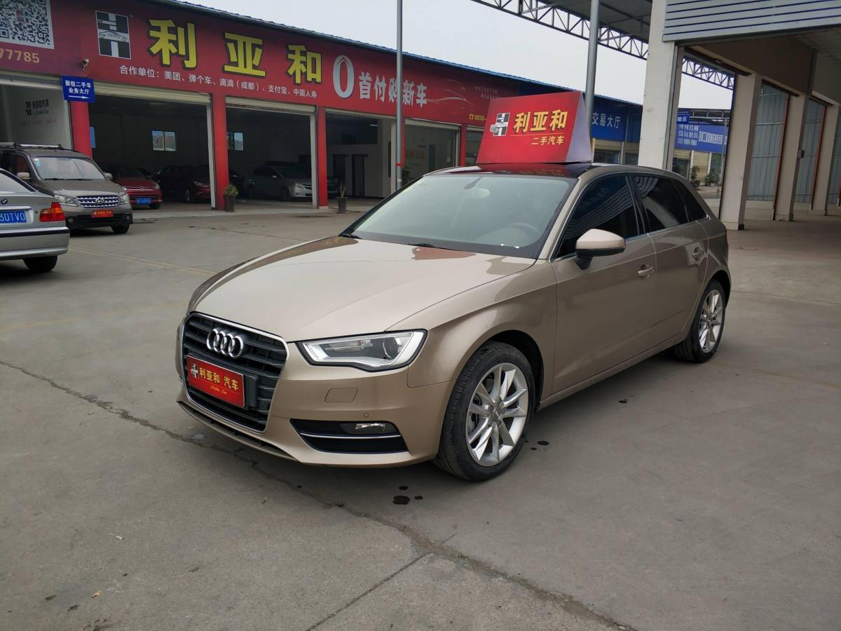 成都2016年01月奥迪奥迪a32015款a3sportbacketron舒适型香槟色自动档