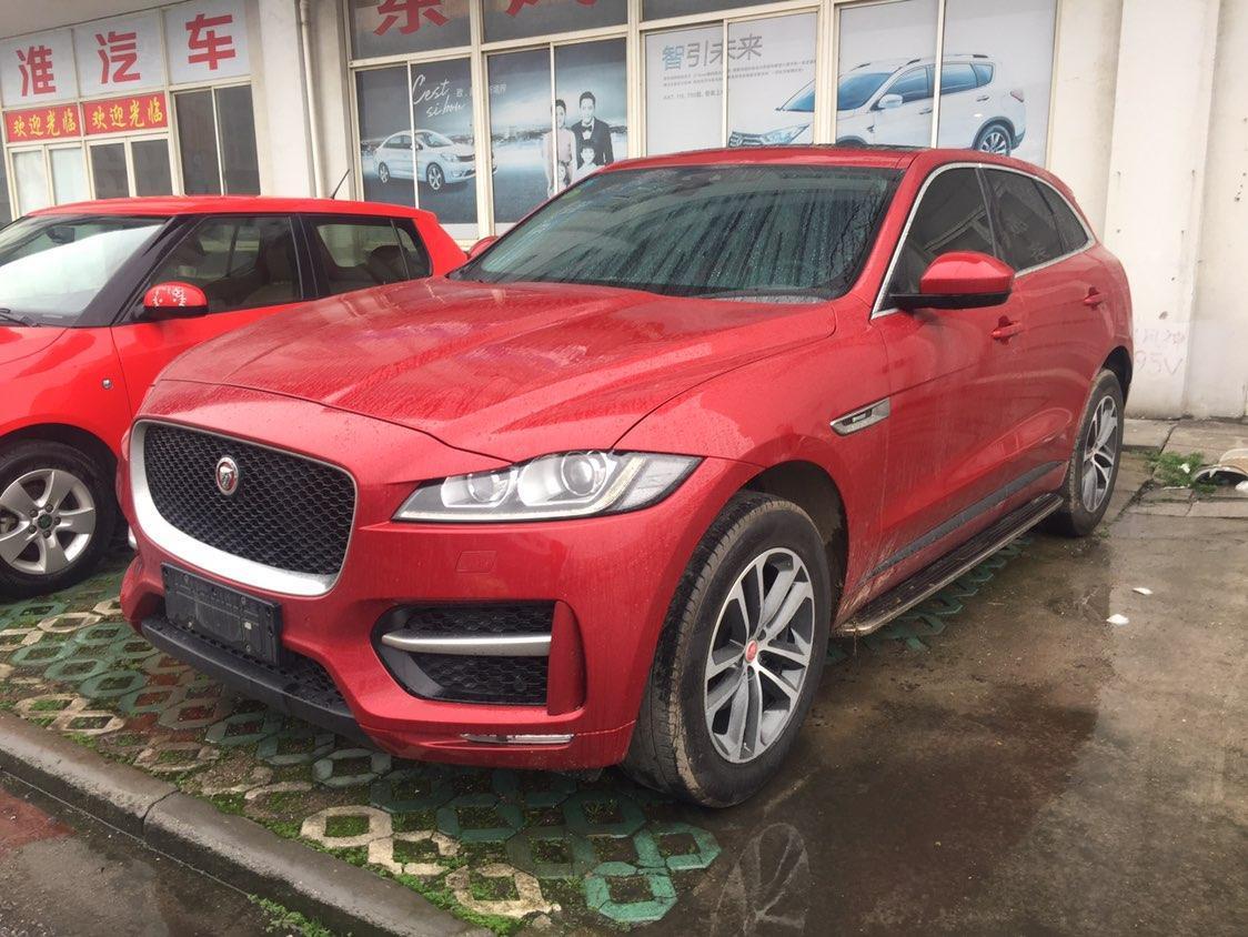 嘉兴2017年5月捷豹fpace2016款20t240psrsport运动版两驱红色手自一体