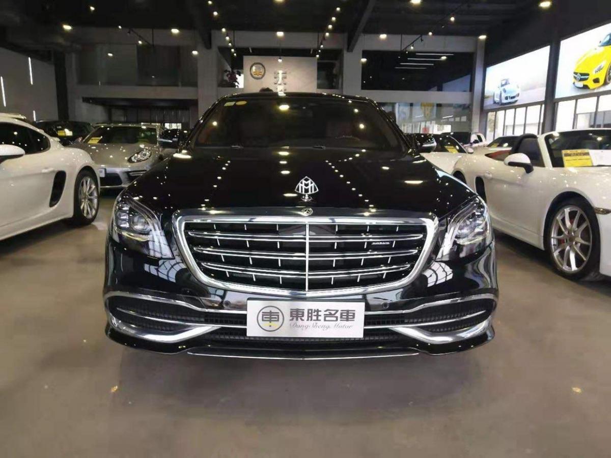 台州2019年3月迈巴赫s级2018款s45030t4matic黑色手自一体