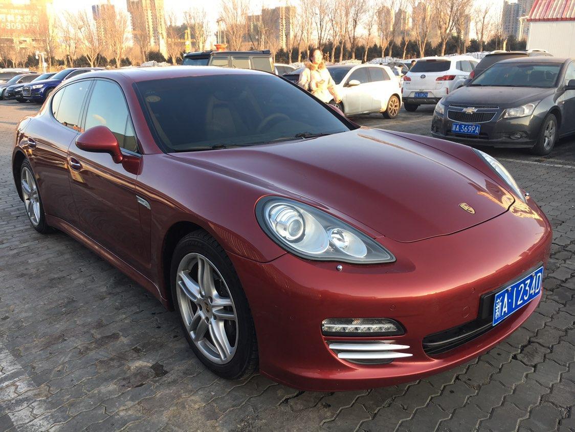 【乌鲁木齐】2012年6月 保时捷 panamera 2012款 4 3.6l 红色 自动档