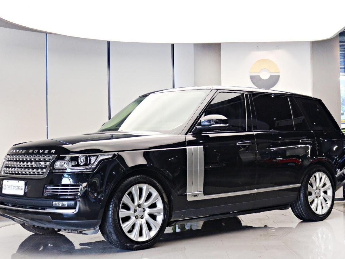 上海2016年11月路虎揽胜2016款30v6scvoguese创世加长版黑色自动档