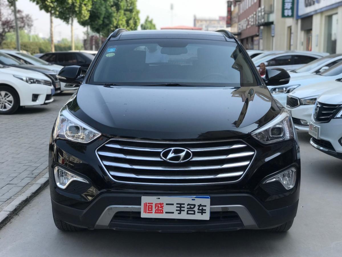 【商丘】2013年9月 现代 格锐 2013款 3.0l 舒适版 黑色 手自一体