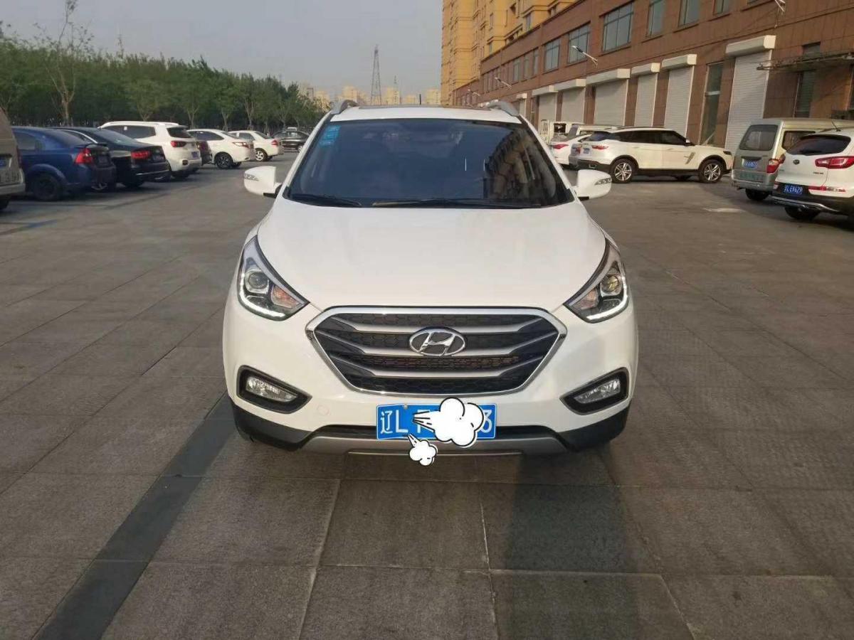 盘锦2017年6月现代ix352018款20l自动两驱智勇99畅联版白色手自一体