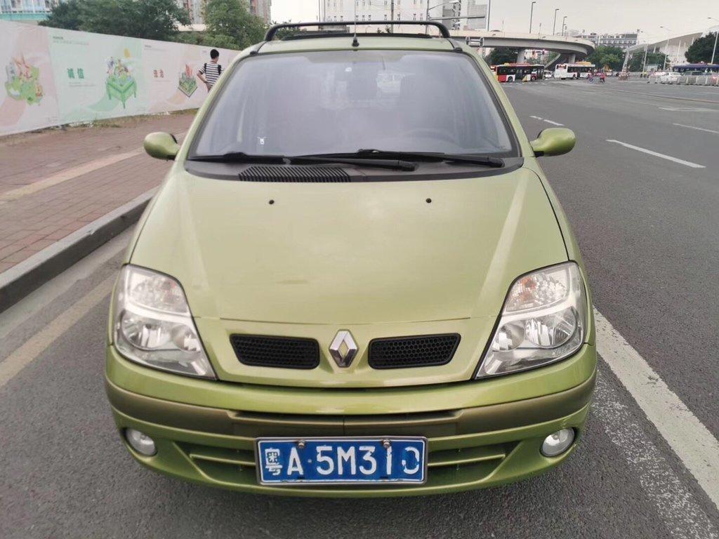 广州2003年6月雷诺风景2004款205座风景绿色自动档