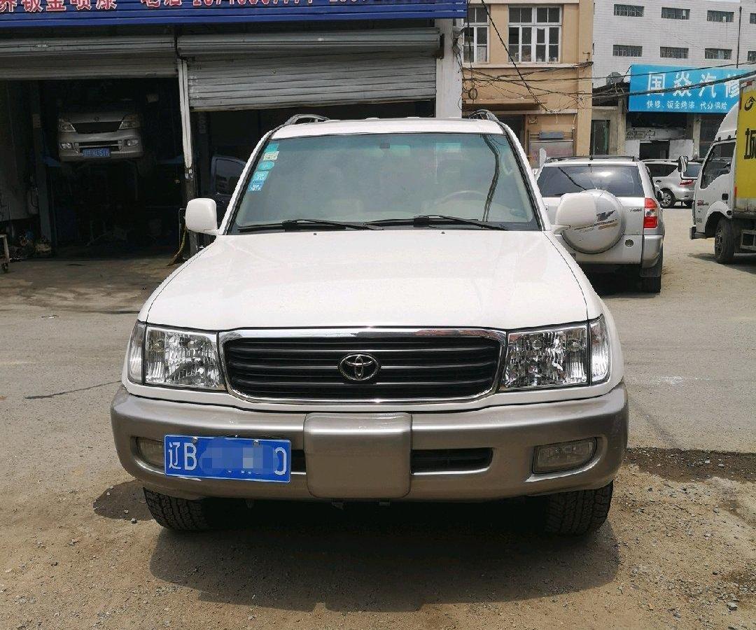 黑河2002年8月丰田陆地巡洋舰进口2001款470047手自一体标配版白色