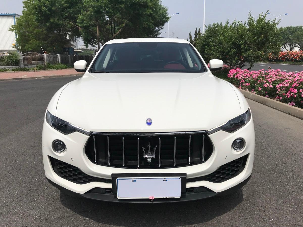 天津2016年11月玛莎拉蒂levante2016款30tlevante白色手自一体