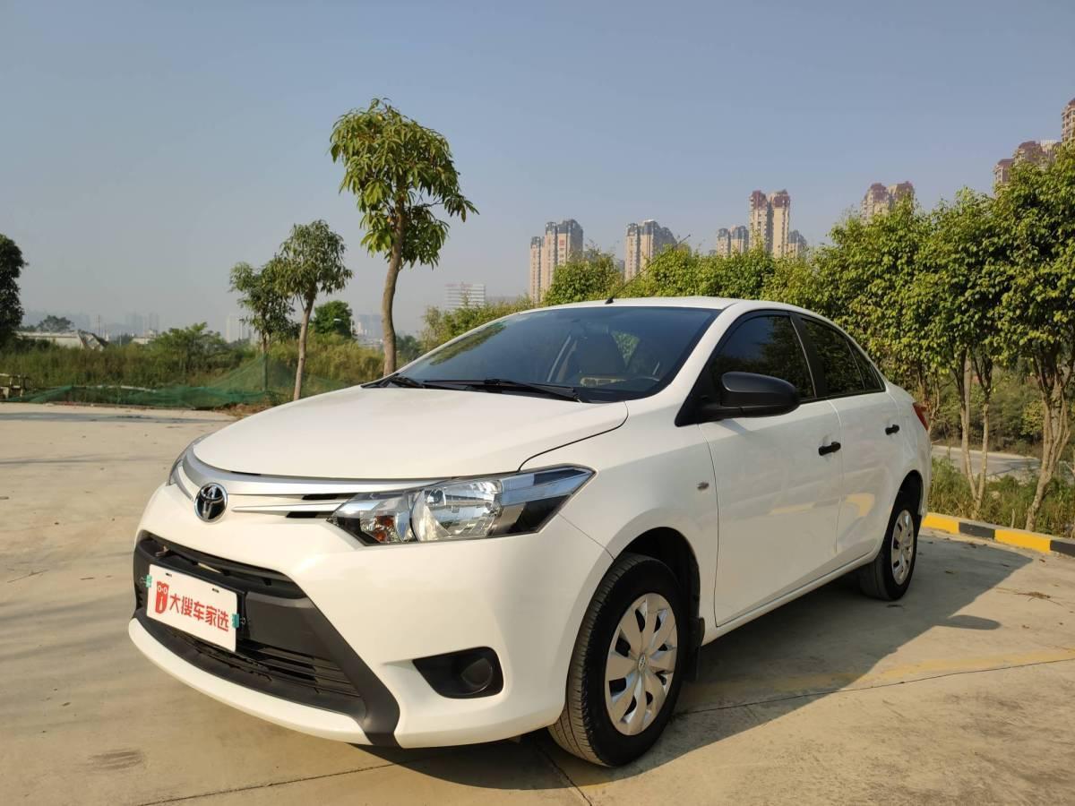 南宁2015年8月丰田威驰2014款13l手动超值版白色手动挡