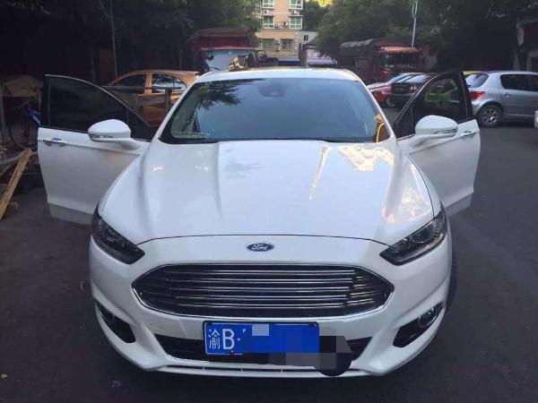 【重庆】2015年2月 福特 蒙迪欧 2.0t gtdi200 时尚型 白色 手自一体