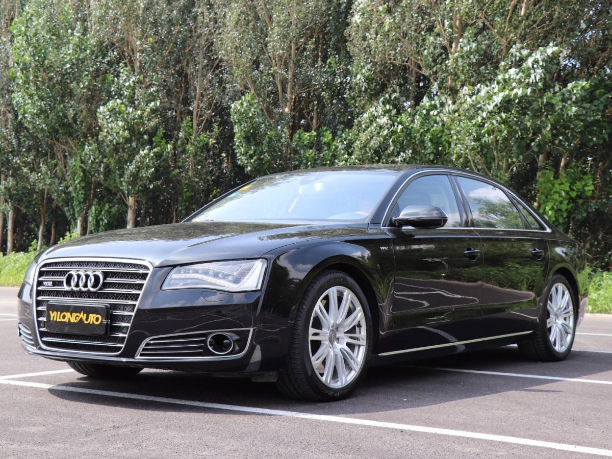 哈尔滨2013年6月奥迪奥迪a82013款a8l63fsiw12quattro旗舰型黑色自动