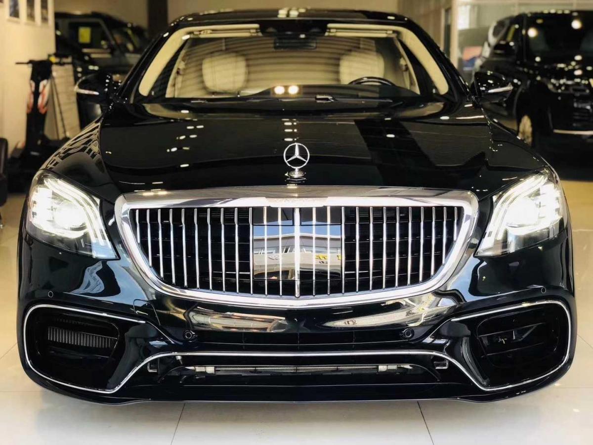 北京未上牌奔驰迈巴赫s级2019款改款s680双调典藏版黑色手自一体