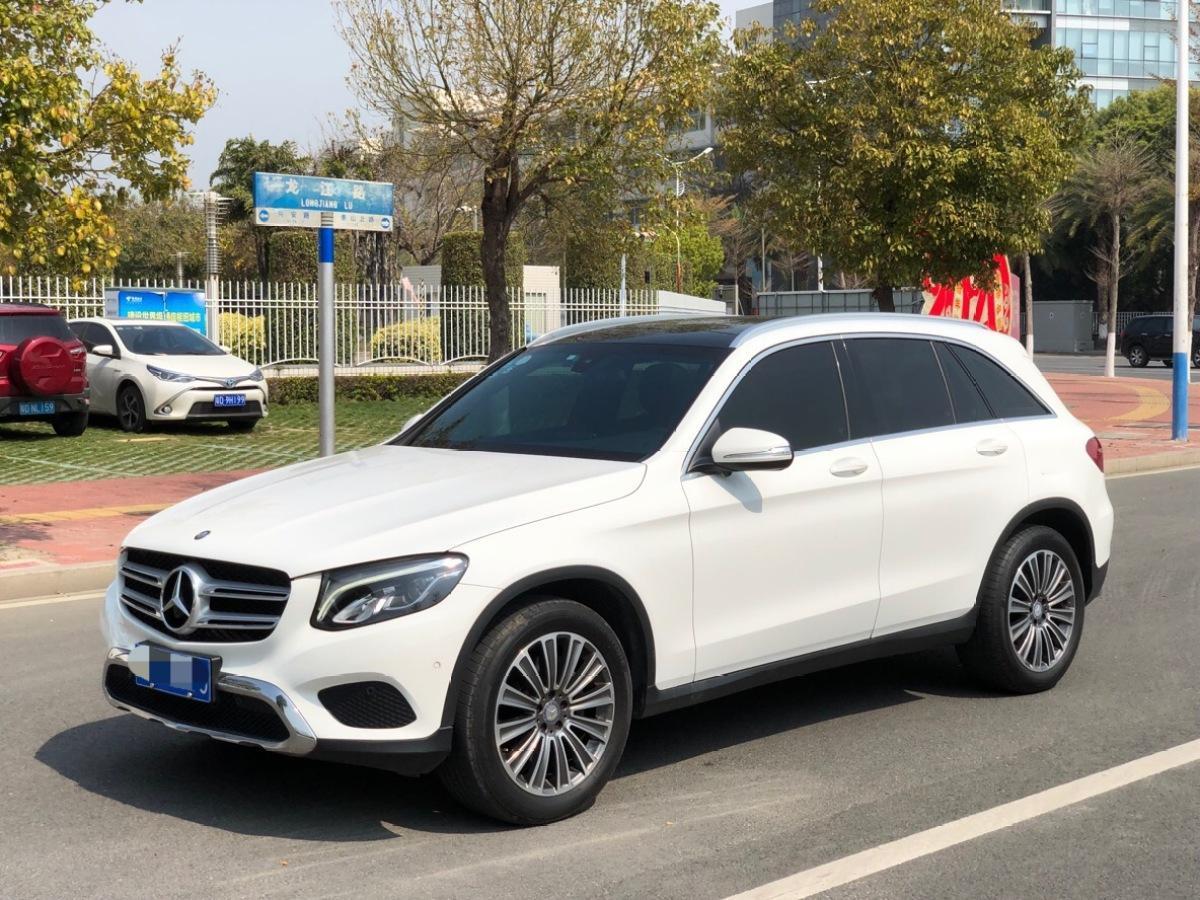 汕头2017年8月奔驰奔驰glc2016款glc2004matic白色手自一体
