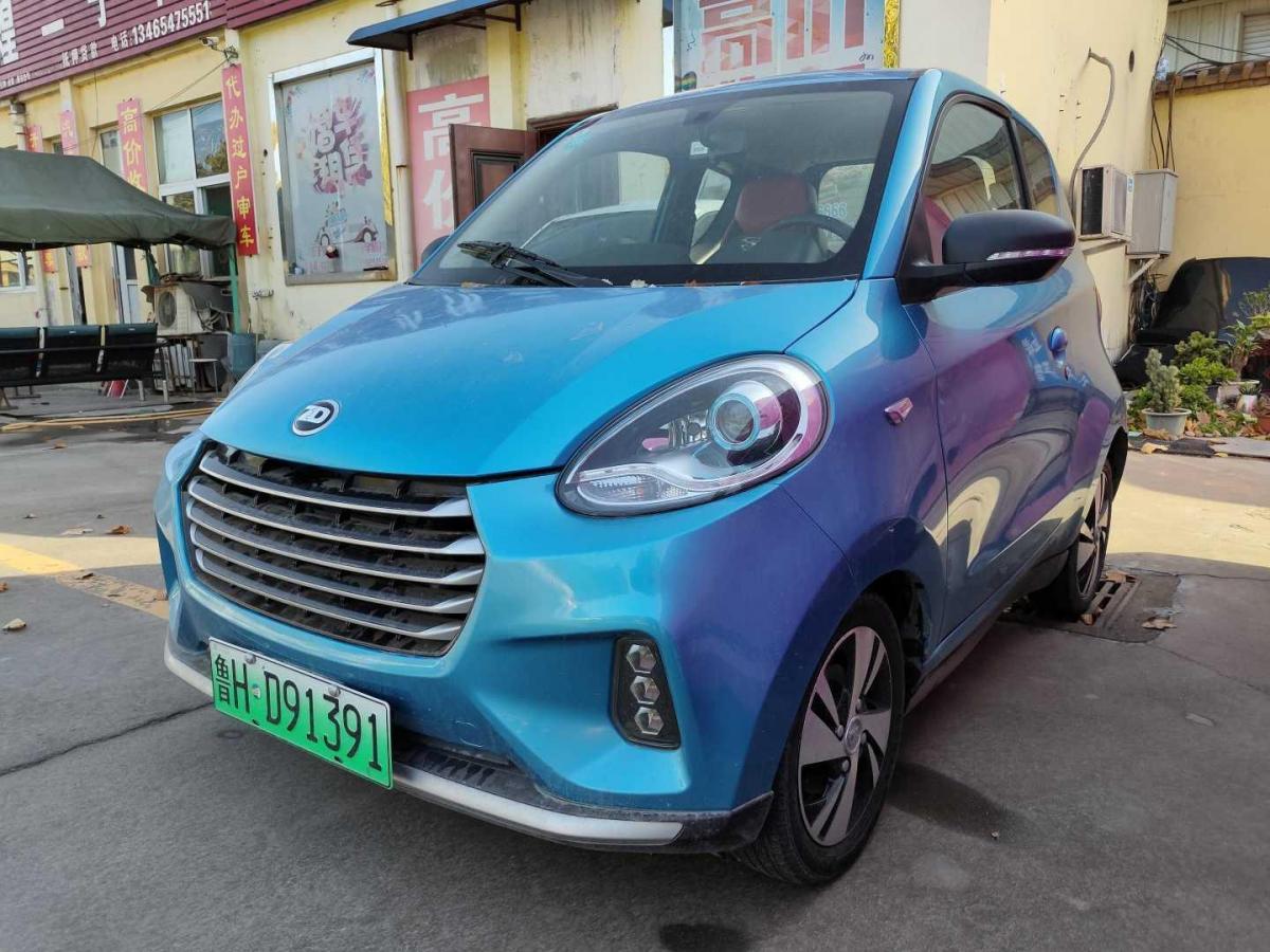 济宁2017年10月知豆d22017款d2s蓝色自动档