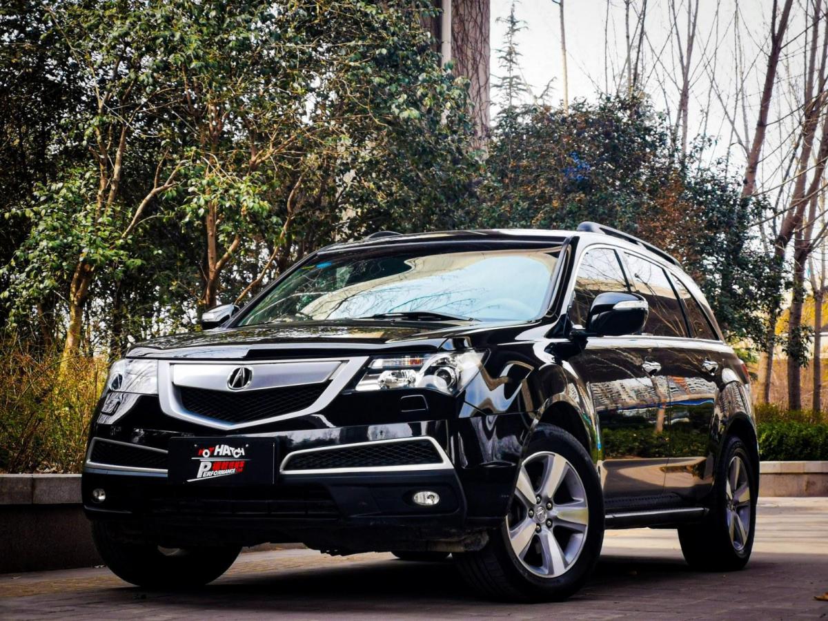 济南2011年8月讴歌mdx2011款37标准尊享运动版黑色自动档