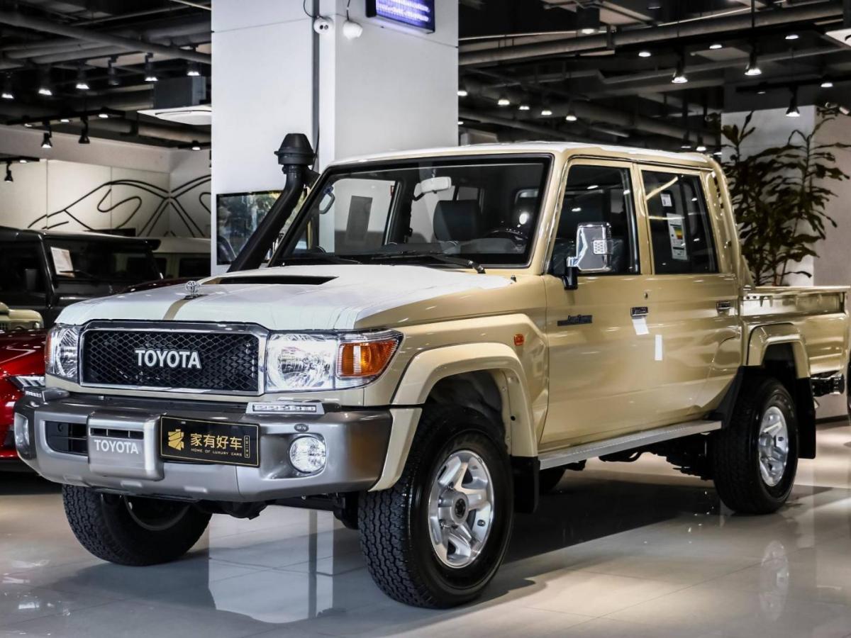 上海2020年4月丰田兰德酷路泽lc79黄色手动挡