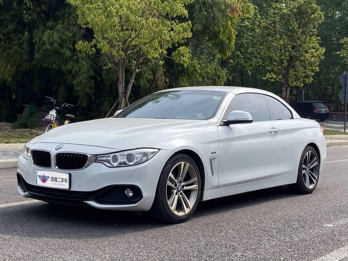 成都2014年11月宝马宝马4系2014款420i敞篷运动设计套装白色手自一体