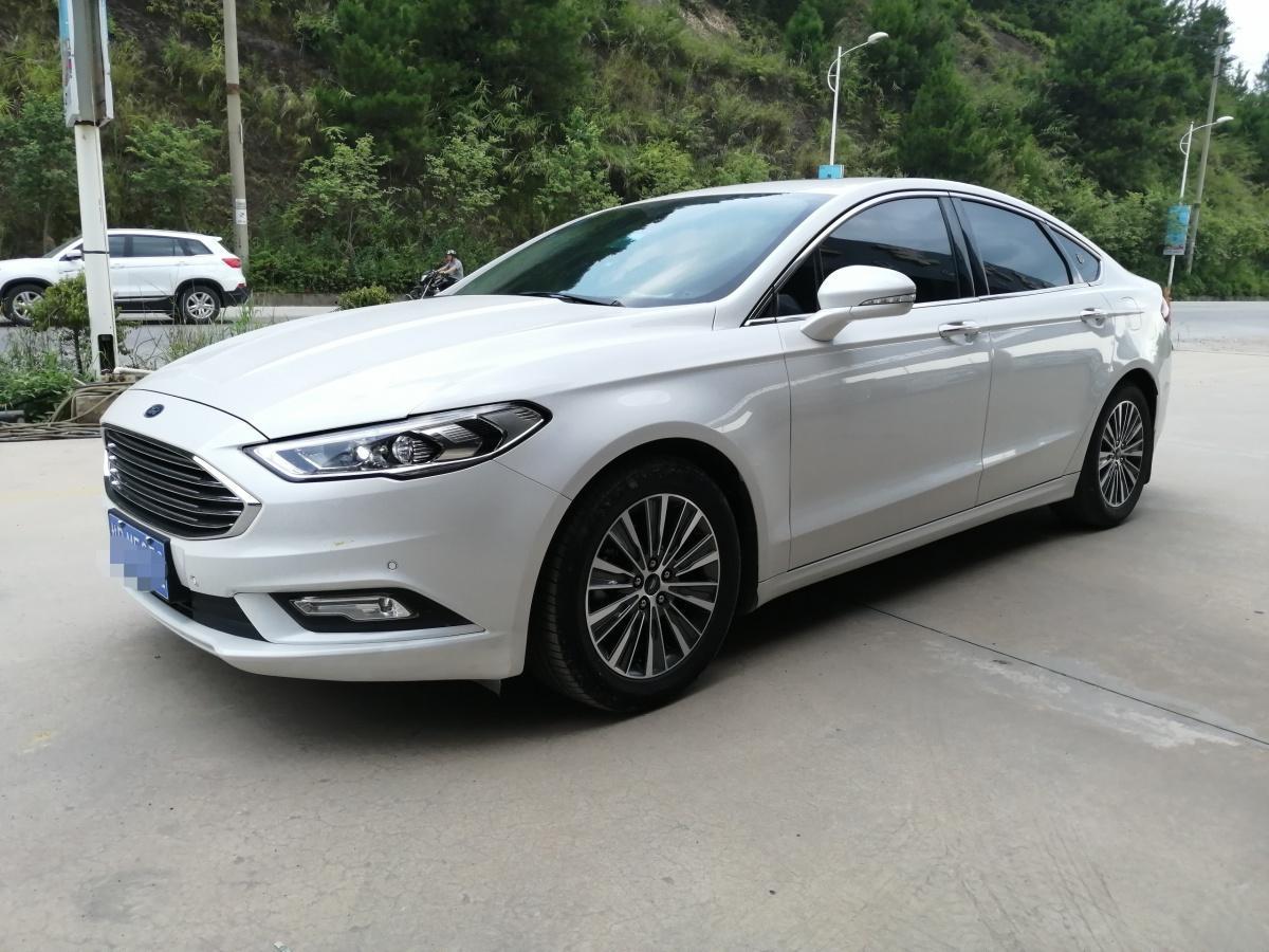 梧州2018年4月福特蒙迪欧2018款ecoboost200豪华型白色手自一体