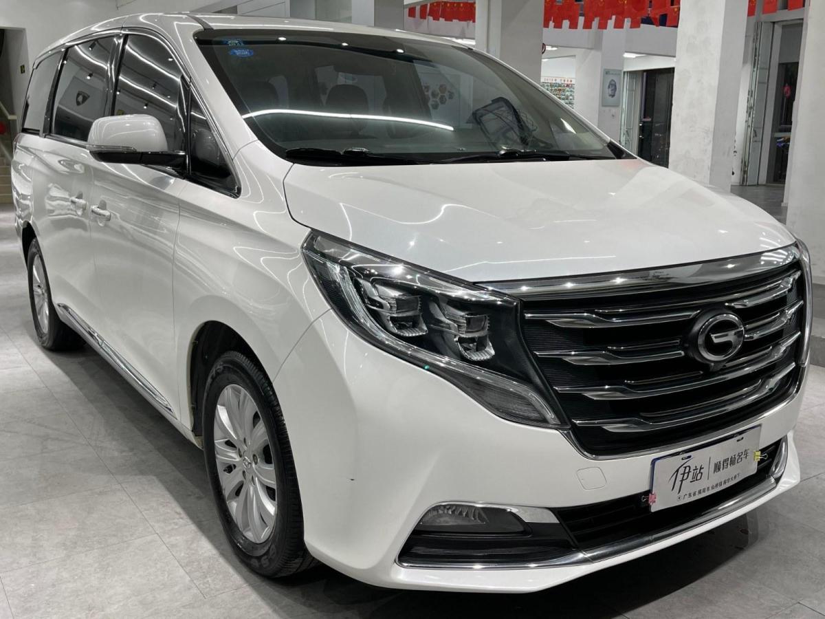 揭阳2018年8月广汽传祺m82018款320t豪华版白色自动档