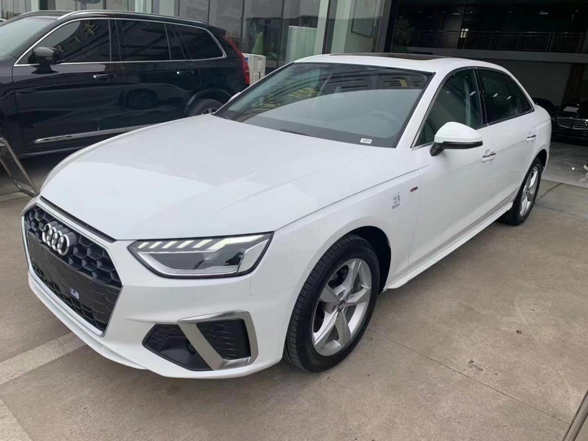 金华2021年4月奥迪奥迪a4l2020款35tfsi时尚动感型白色自动档