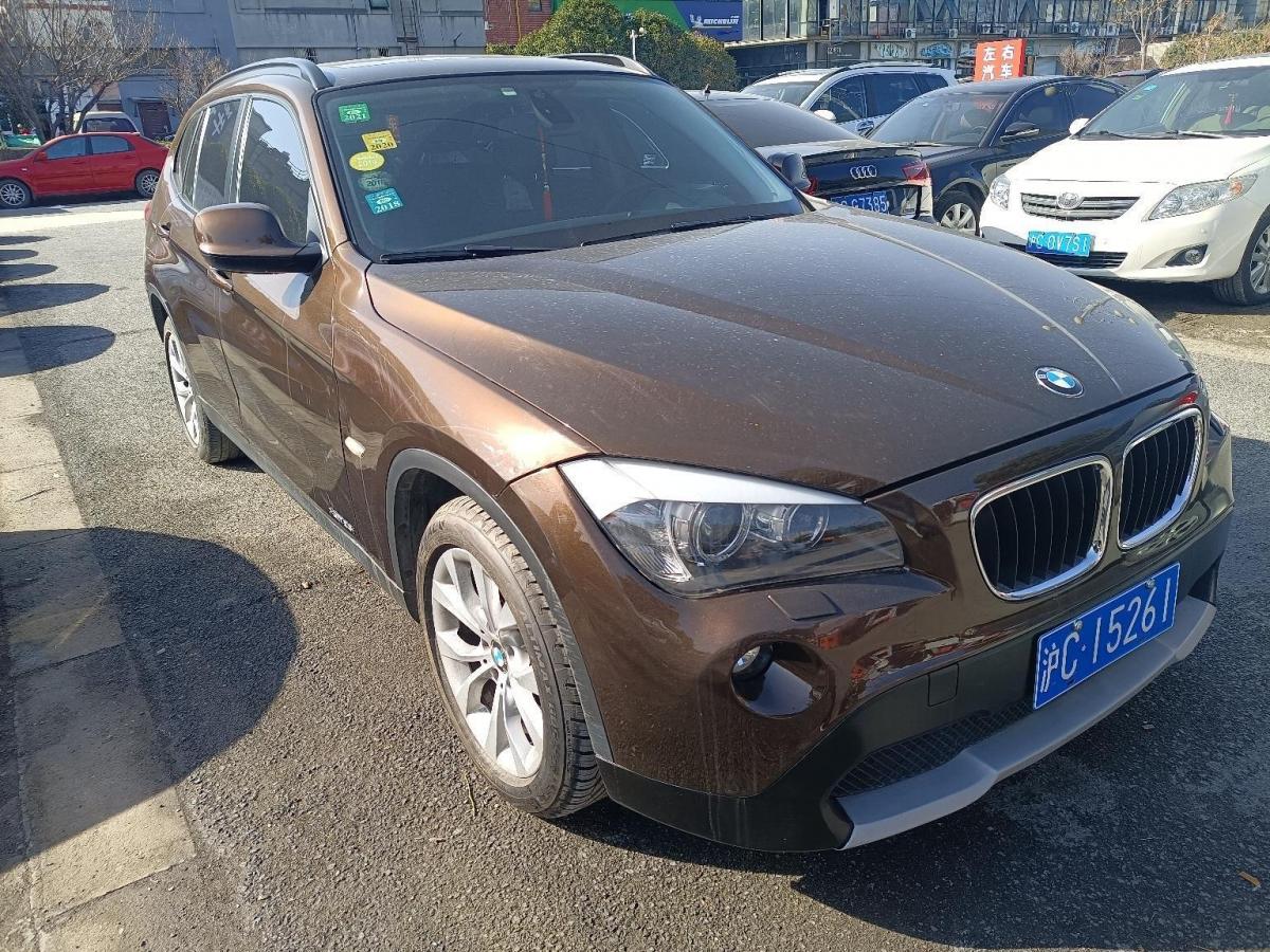 上海2010年10月宝马宝马x12010款xdrive25i香槟色手自一体