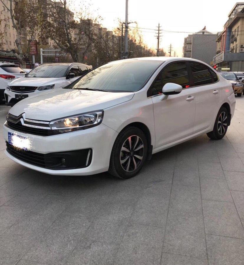 徐州2018年2月雪铁龙c4世嘉2018款16l自动豪华型白色手自一体