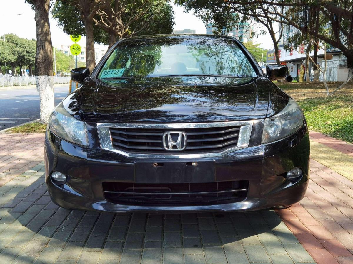 深圳2010年6月本田雅阁2010款24llx黑色自动档