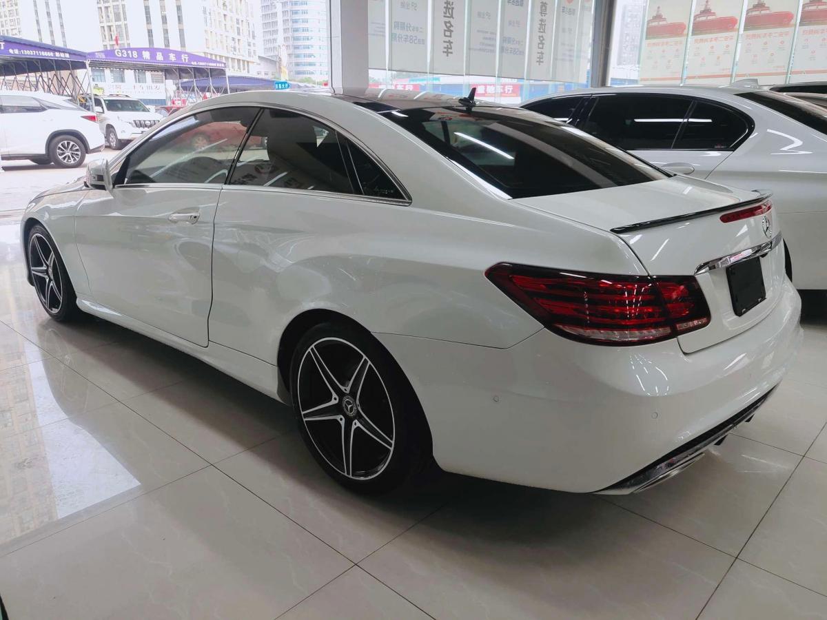 【武汉】2015年9月 奔驰 奔驰e级 2014款 e260 coupe 2.0t 手自一体
