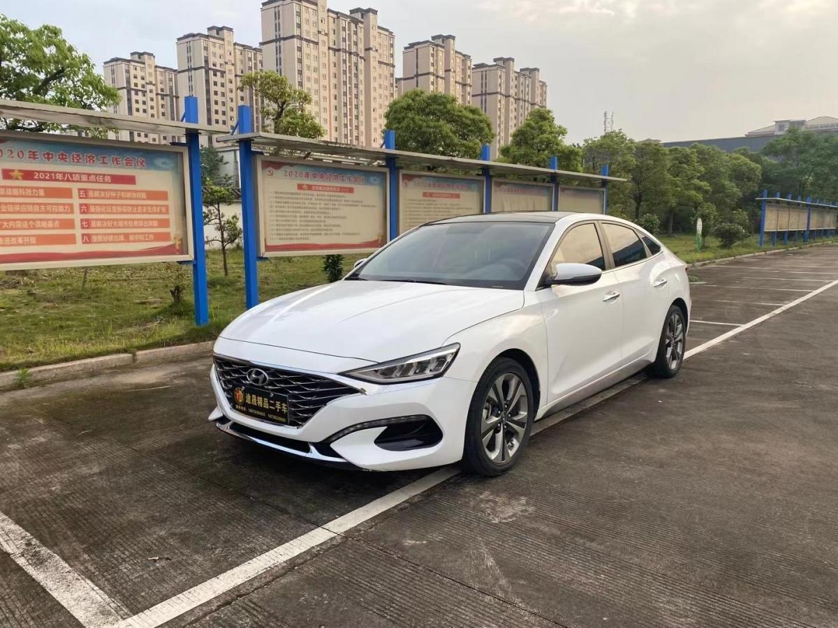 上饶2020年8月现代菲斯塔2019款280tgdi智速版国vi白色自动档