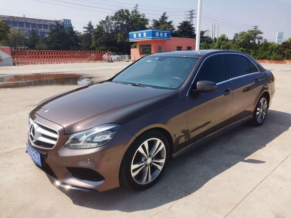连云港2014年4月奔驰奔驰e级2015款e260l运动型香槟色手自一体