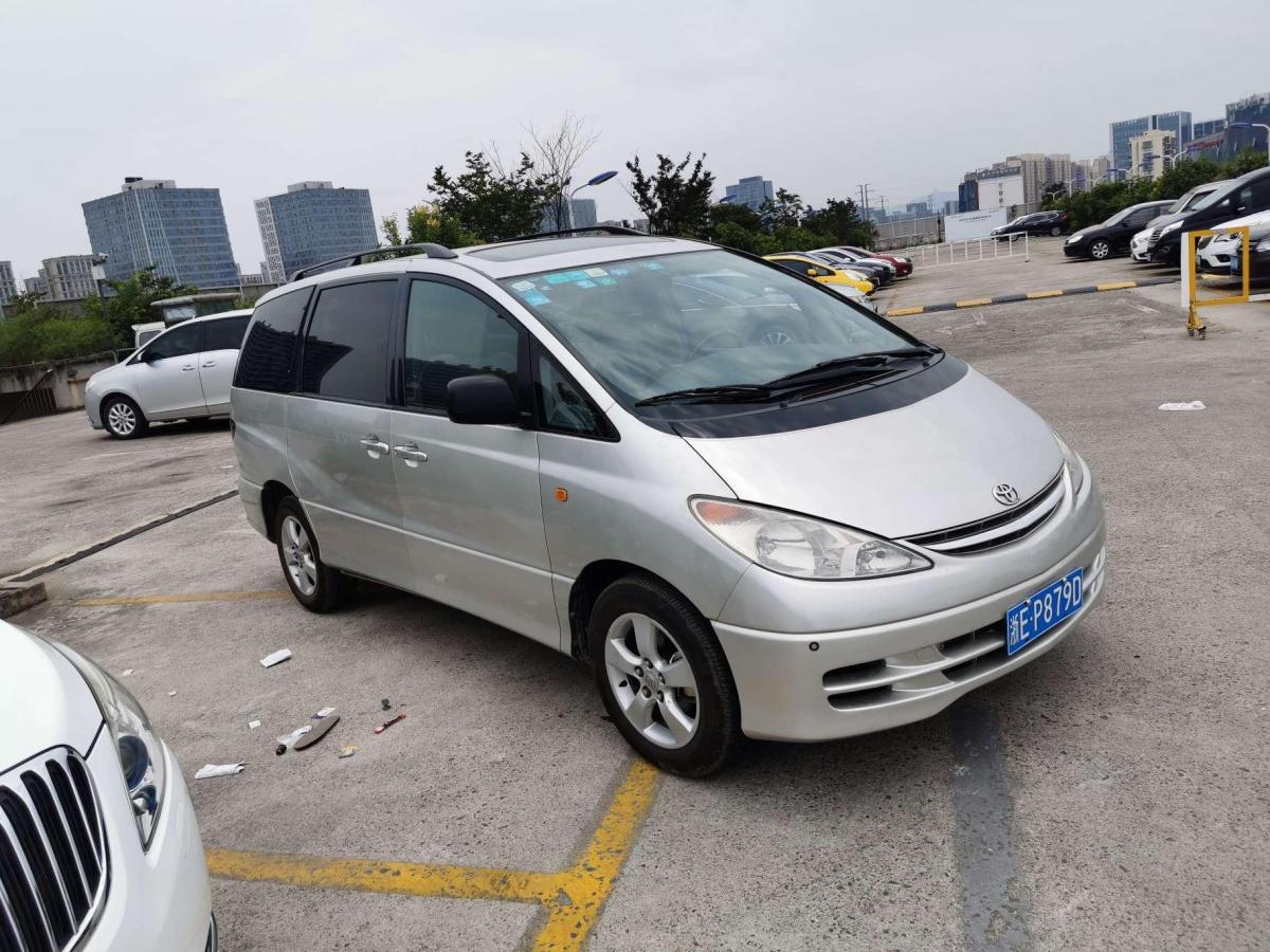 【杭州】2003年6月 丰田 普瑞维亚 2003款 2.4l 自动 dx 自动档