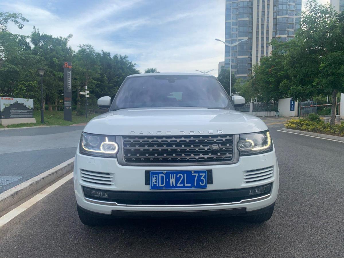 【厦门】2018年5月 路虎 揽胜 2017款 3.0 v6 sc vogue 白色 自动档