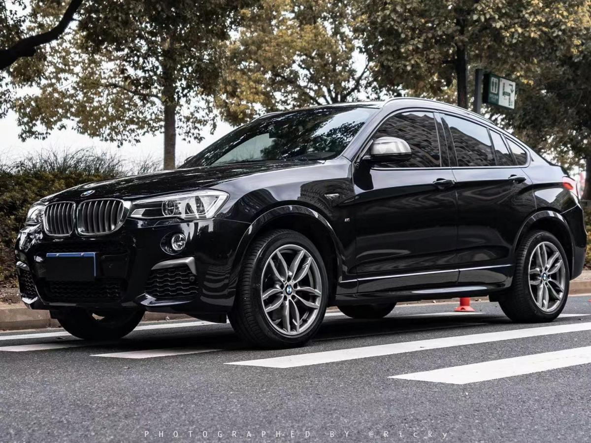 苏州2017年10月宝马x42016款m40i黑色自动档