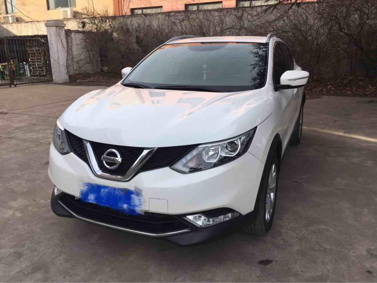 烟台2017年1月日产逍客2016款20xvnavicvt尊享版白色自动档