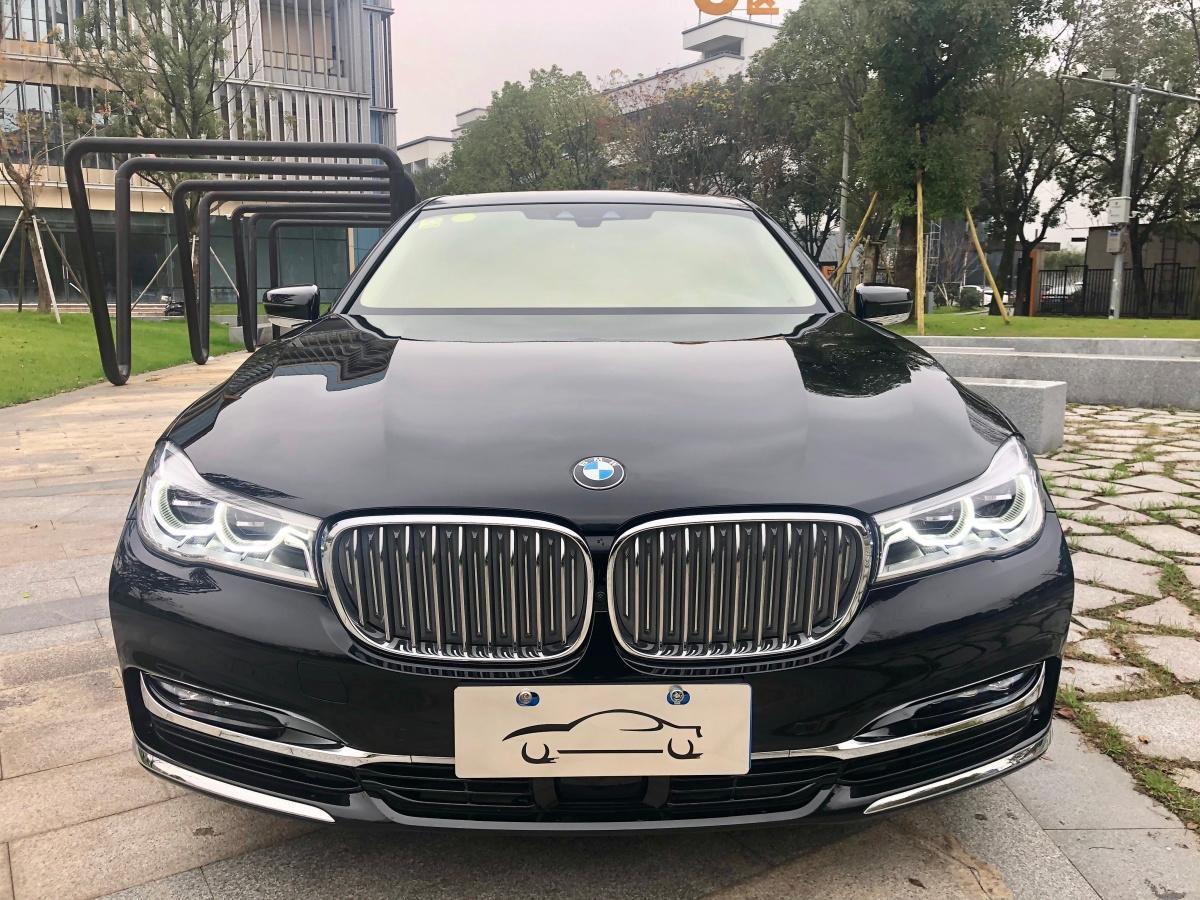 温州2018年6月宝马宝马7系2018款730li20t尊享型卓越套装黑色手自一体