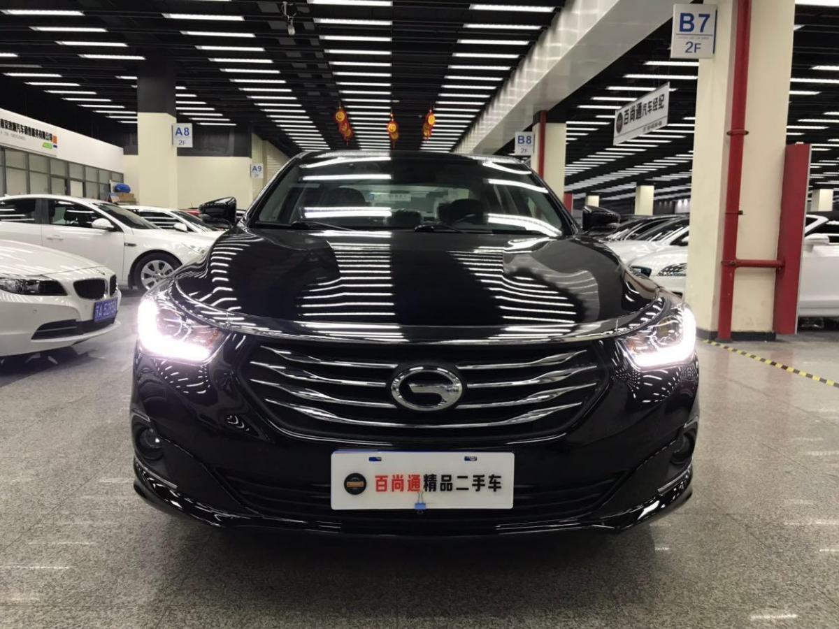 南京2018年7月广汽传祺ga62016款235tdct精英版黑色自动档
