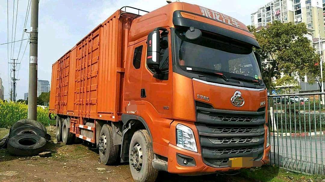 玉林2017年11月柳汽乘龙h7厢式货车橙色手动挡