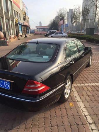 【烟台】2003年3月 奔驰 s级 s320 3.2 黑色 手自一体