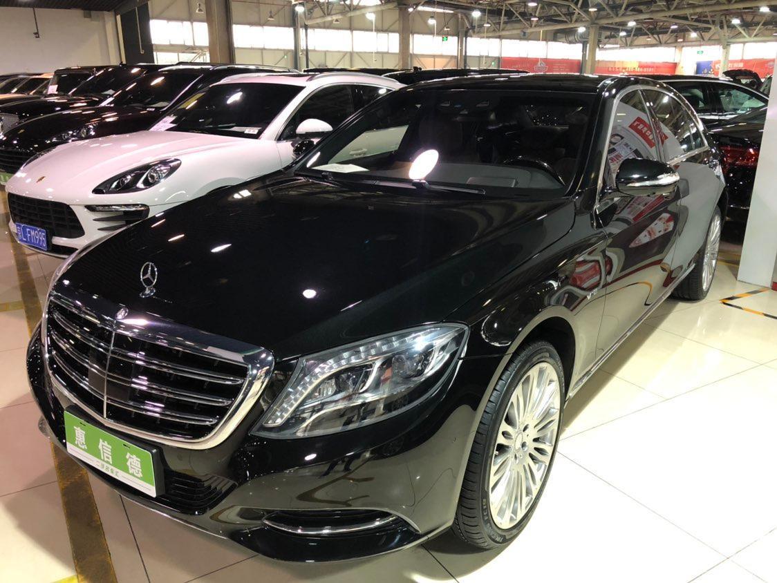 北京2014年11月奔驰奔驰s级2014款s600l60t黑色手自一体